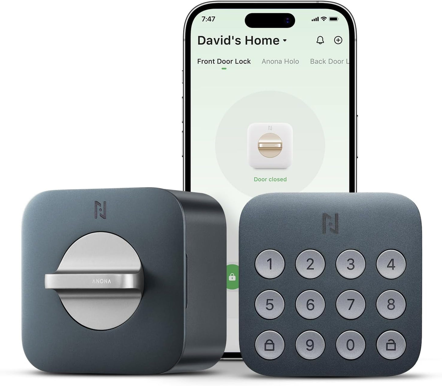 Anona Holo Wi-Fi Smart Lock: Keyless Entry Deadbolt with App Control