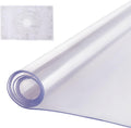 VEVOR Plastic Table Cover 40 x 80 in - Clear PVC Desk Protector