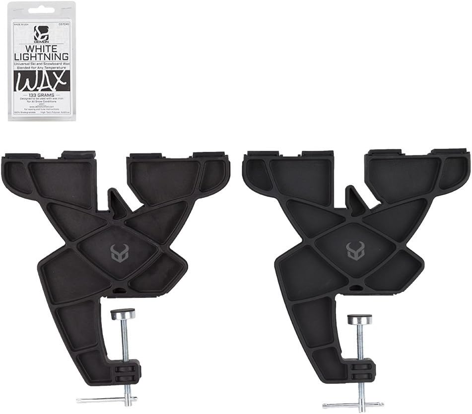 Demon Ski Vise & White Lightning Wax: Ultimate Combo