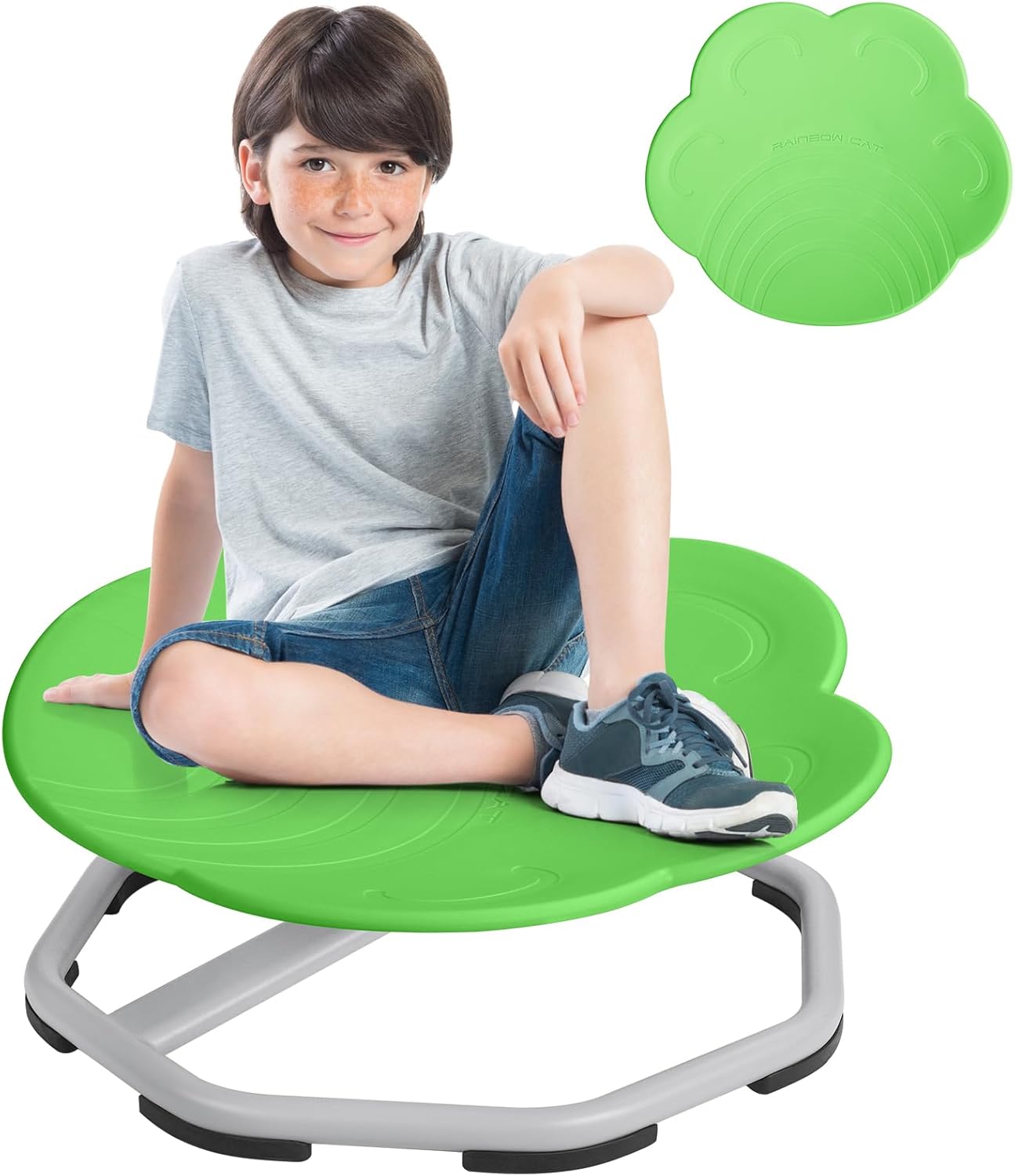 Autism Sensory Spinning Chair - Enhance Coordination (Green)