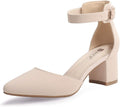 IDIFU IN2 Pedazo Dress Shoes Low Block Heels - Comfortable Chic