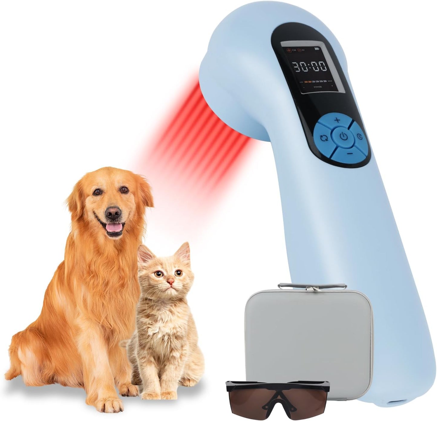 5000mAh Pro Cold Laser Therapy Device for Pet Pain Relief