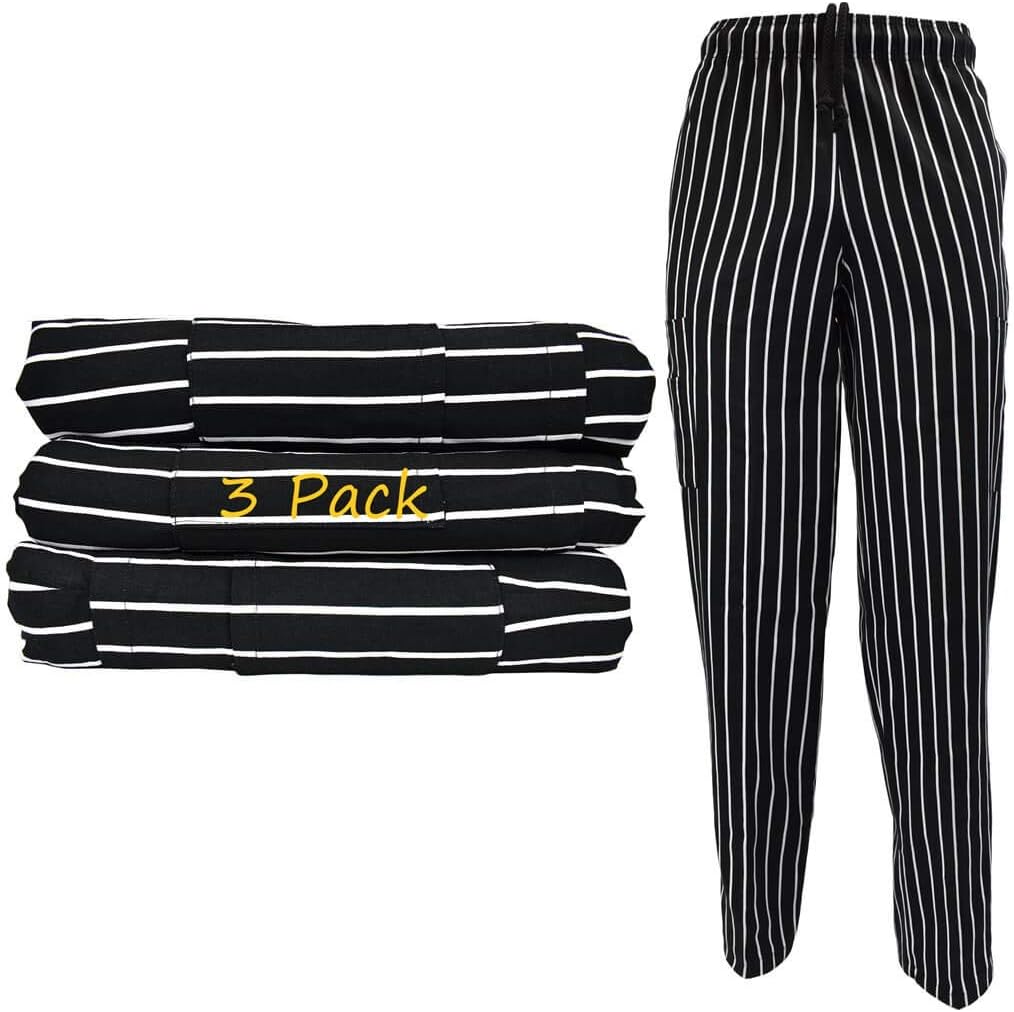 Natural Uniforms Classic 6 Pocket Chef Cargo Pants for Comfort