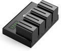 FirstPower NP-F970 Battery Pack with 4-Channel Charger for Sony