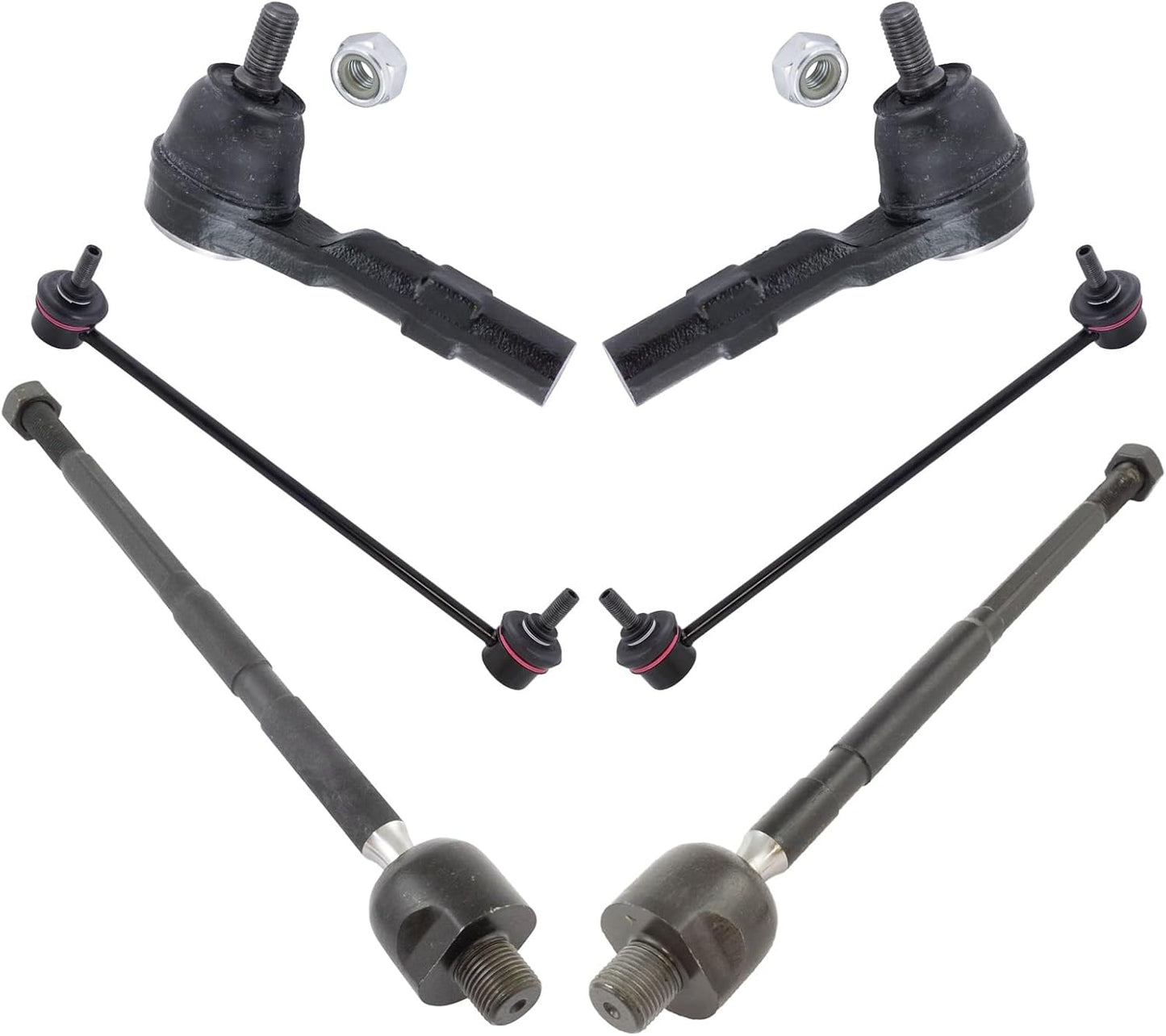 TRQ Front Steering & Suspension Kit for 2007-2008 Honda Fit