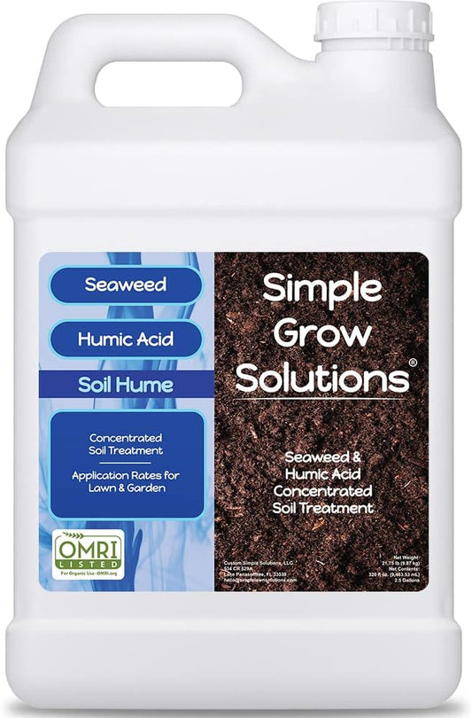 Super Seaweed Humic Fulvic Acid Blend for Lawn and Garden Care
