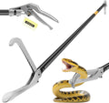 Snake Grabber Tool 47in Compact Power Snake Tongs - Safe Handling
