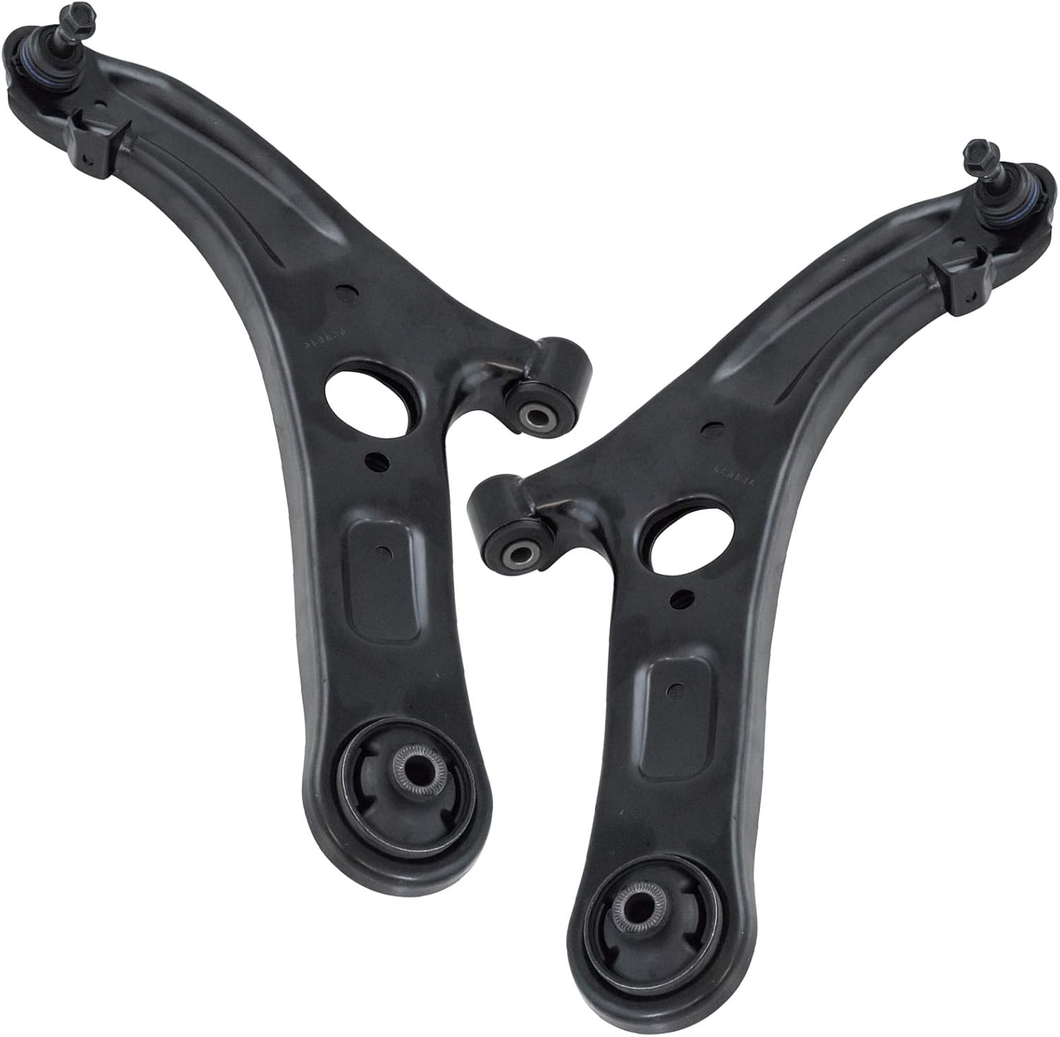 TRQ Front Lower Control Arm Set for 2011-2017 Hyundai Elantra