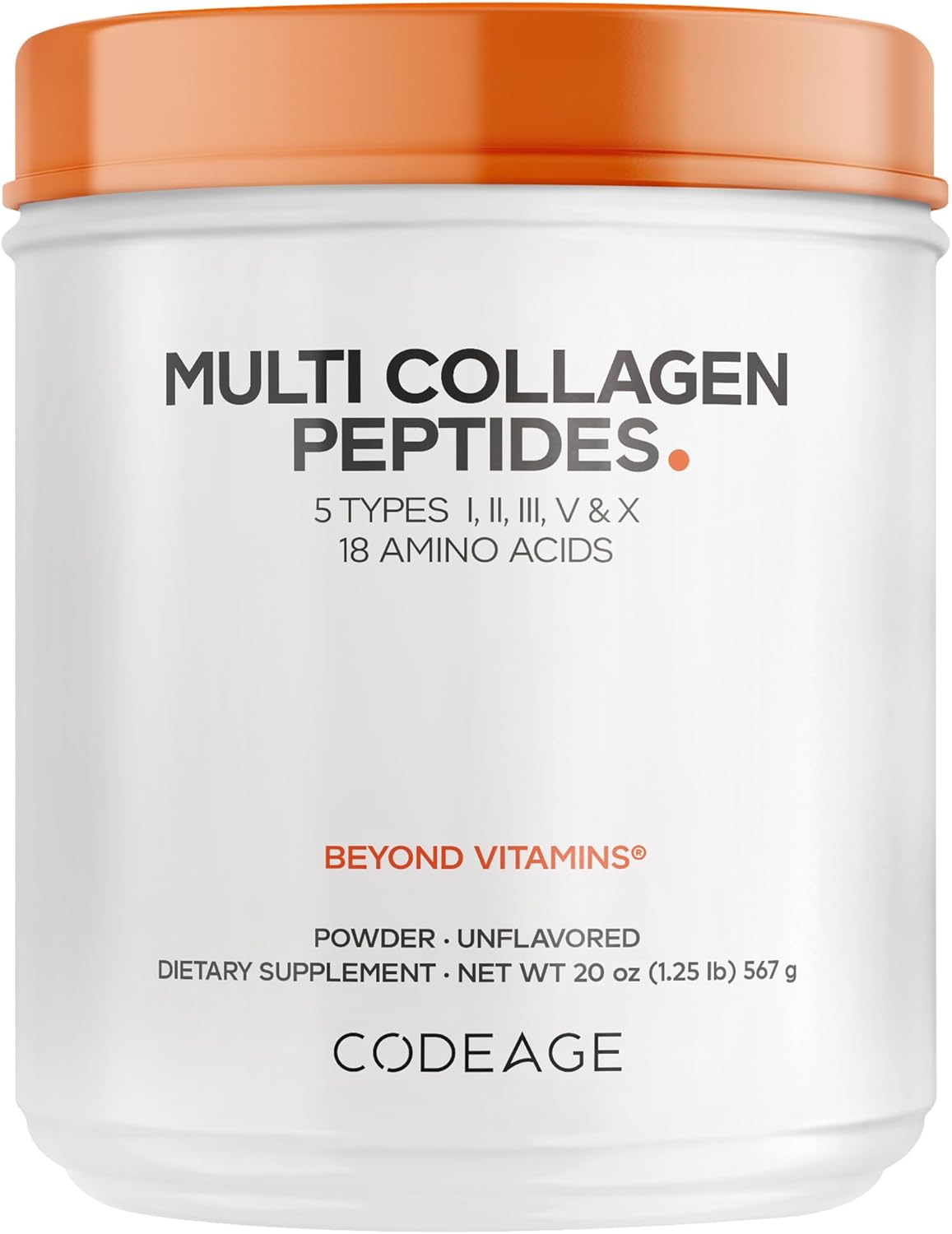Codeage Multi Collagen Protein Powder Peptides for All Needs