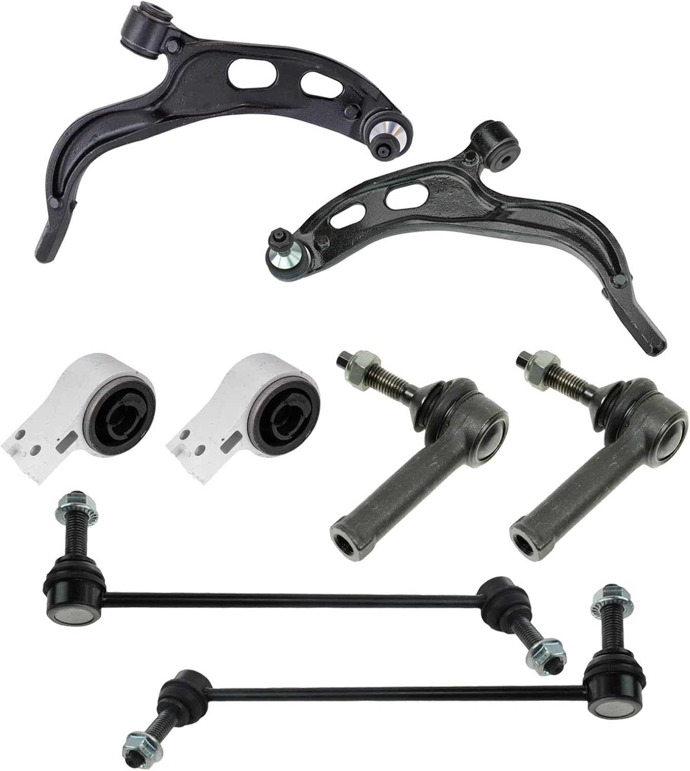 TRQ Front Steering & Suspension Kit for 2010-2012 Ford Taurus
