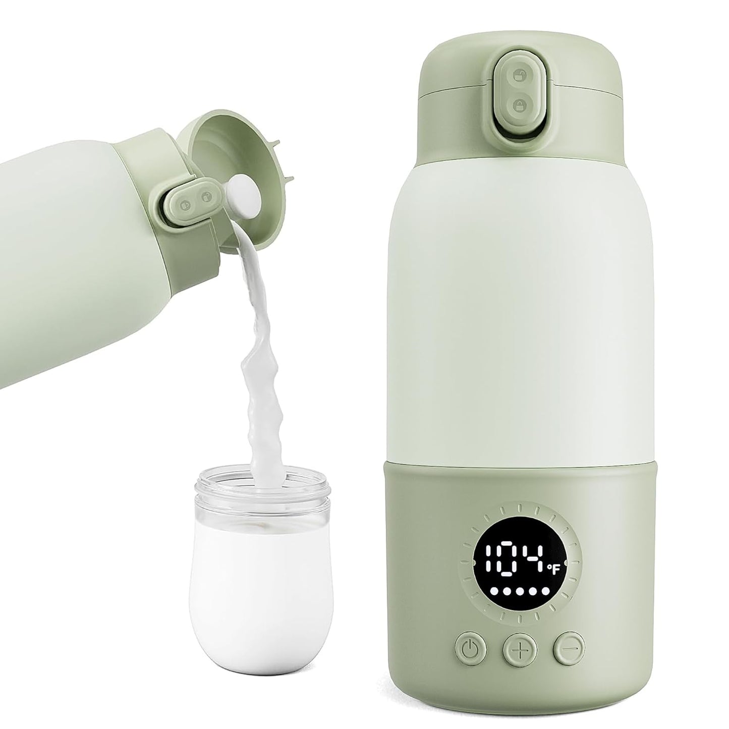 Portable Bottle Warmer for Travel - Fast Heating Baby Bottle