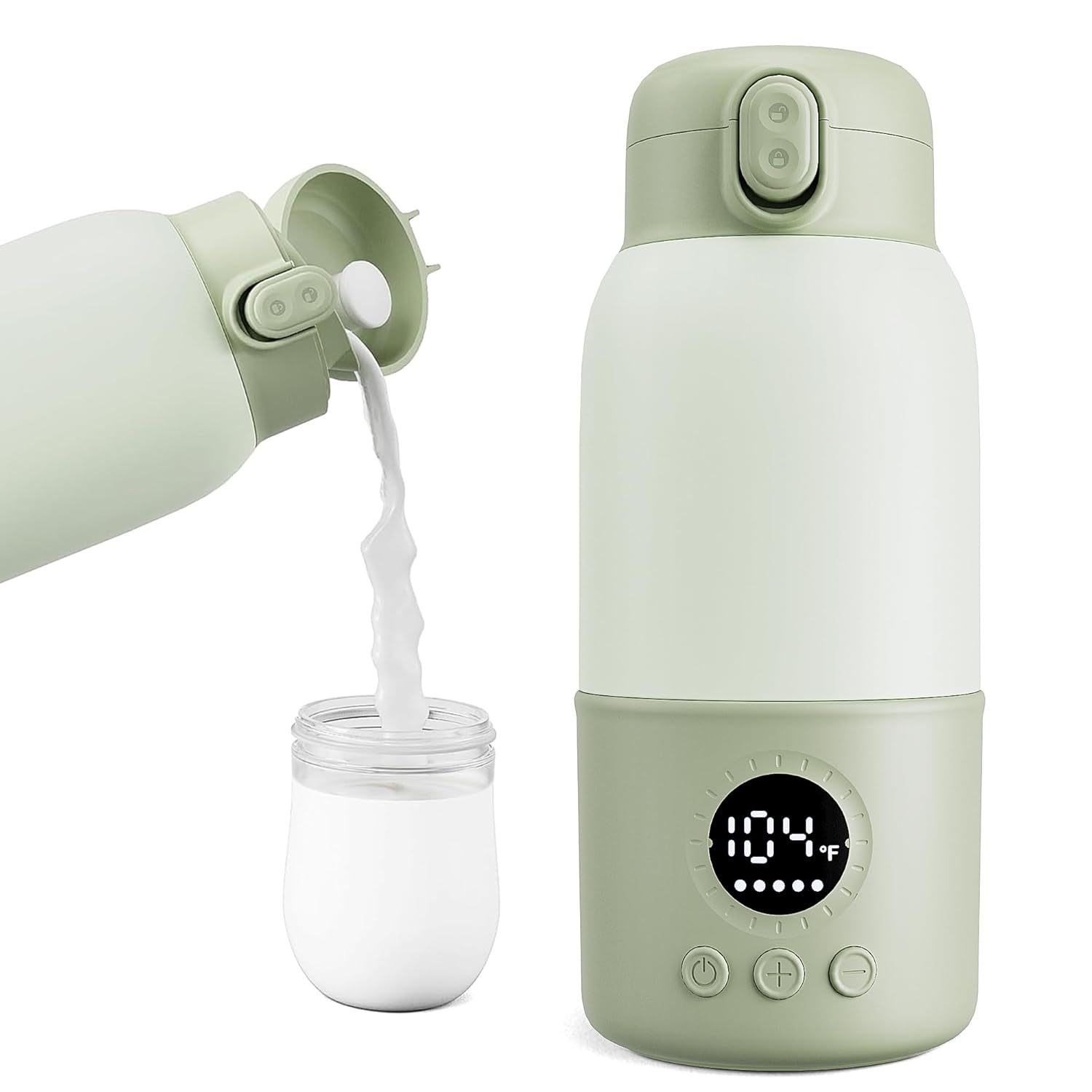 Portable Bottle Warmer for Travel - Fast Heating Baby Bottle