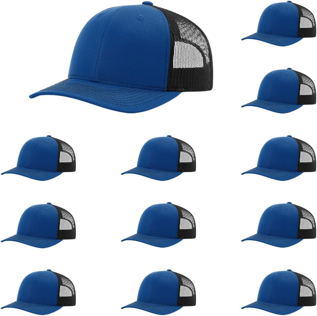 Richardson 112 Classic Six-Panel Adjustable Snapback Trucker Cap