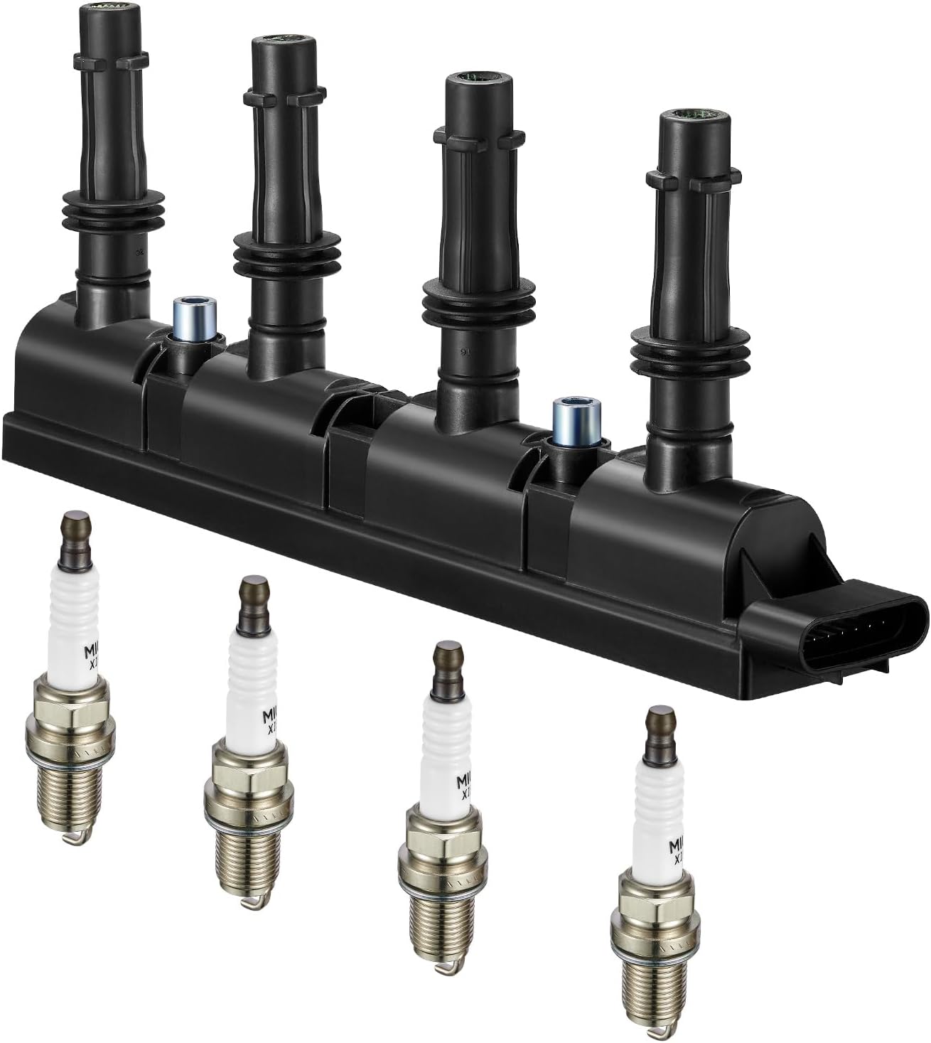Ignition Coil Pack UF669 and XP3922 Spark Plugs for Buick Chevy