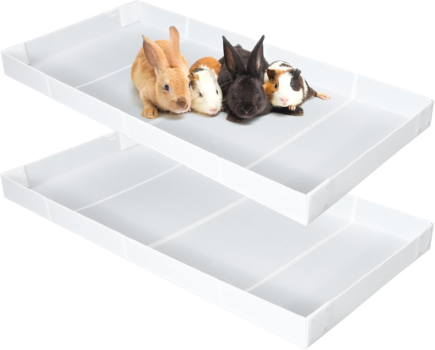 Guinea Pig Cage Liner Base for Small Animals, 55 x 27 Inch