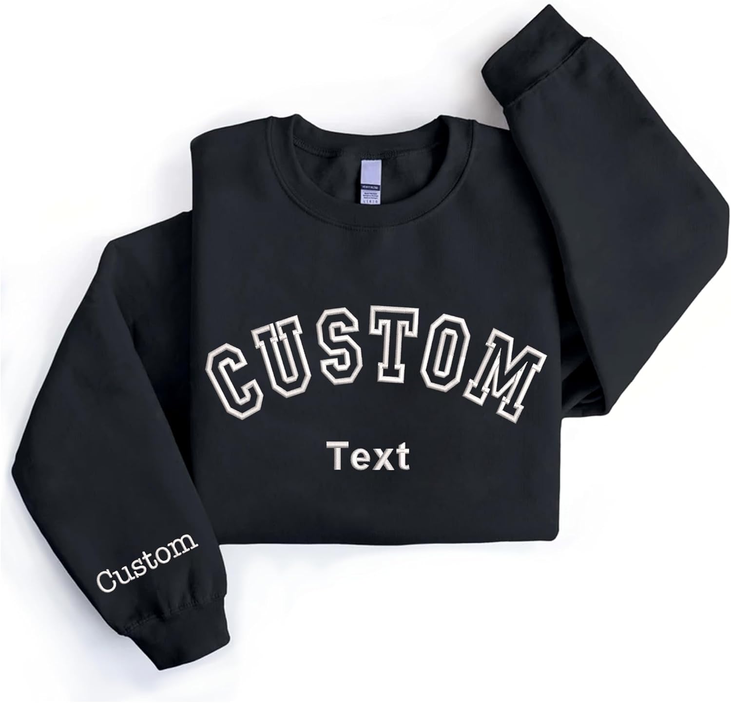 Personalized Embroidered Sweatshirts for Christmas Cheer