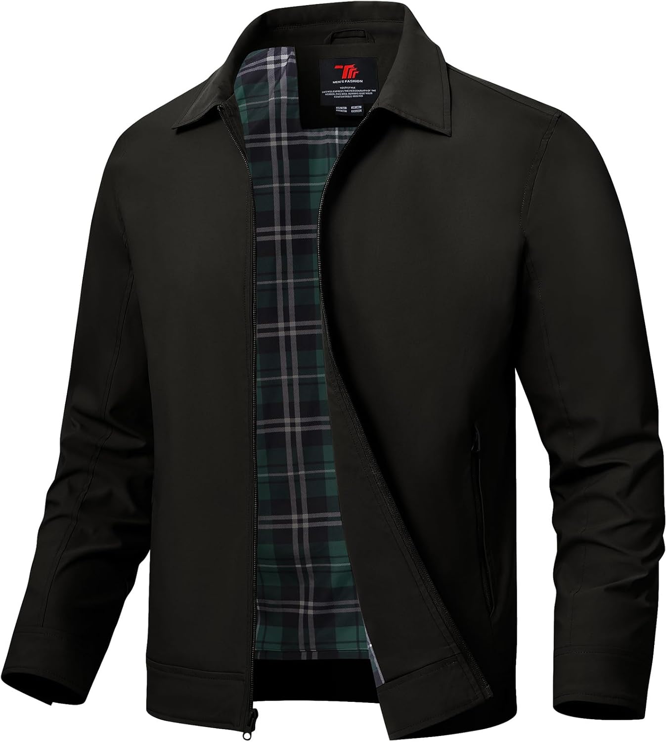 TBMPOY Mens Lightweight Jackets for Windy and Rainy Days