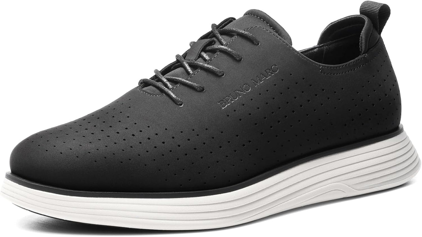 Bruno Marc Men's MaxFlex Fashion Dress Sneakers for Comfort