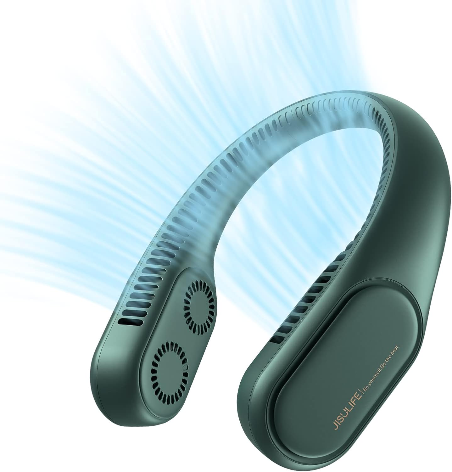 Portable Bladeless Neck Fan - Cool & Quiet, Rechargeable