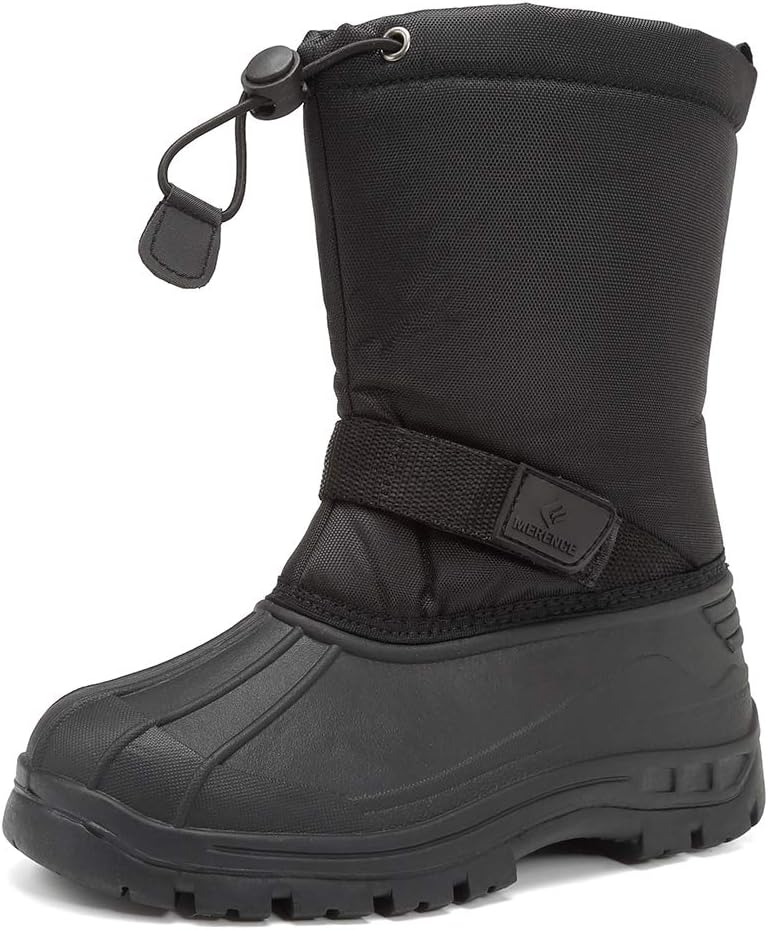 CIOR Kids Snow Boots for Boys Girls Waterproof Winter Fun