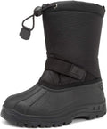 Kids Snow Boots for Boys Girls Toddler Winter Outdoor Waterproof - Fur