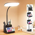 Mubarek Desk Lamp 8W Rechargeable LED for Office - Dimmable, 3 Colors
