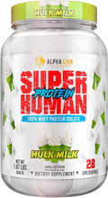 Superhuman Whey Protein Isolate - Low Carb, No Bloat Hulk Milk