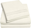 1500 Supreme Collection Extra Deep Pocket Queen Sheets - Ivory Luxury