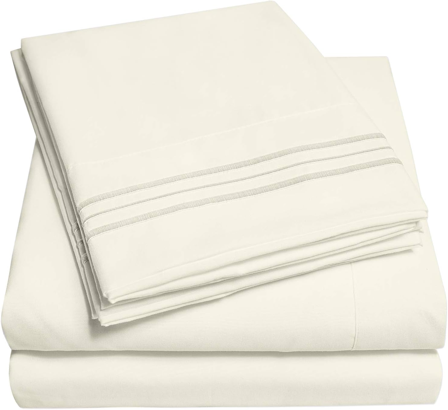 1500 Supreme Collection Extra Deep Pocket Sheets Set for King Size