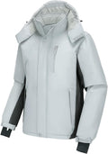 Men's Ski Snow Jacket Waterproof Windproof Fleece Lined - Warm Parka