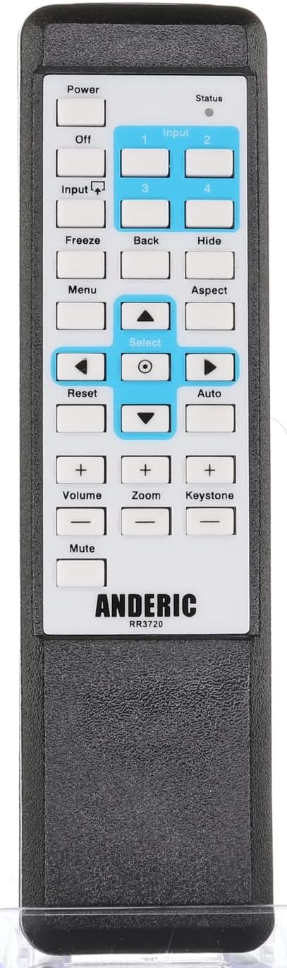 Anderic Universal Projector Remote - Works with All Brands!