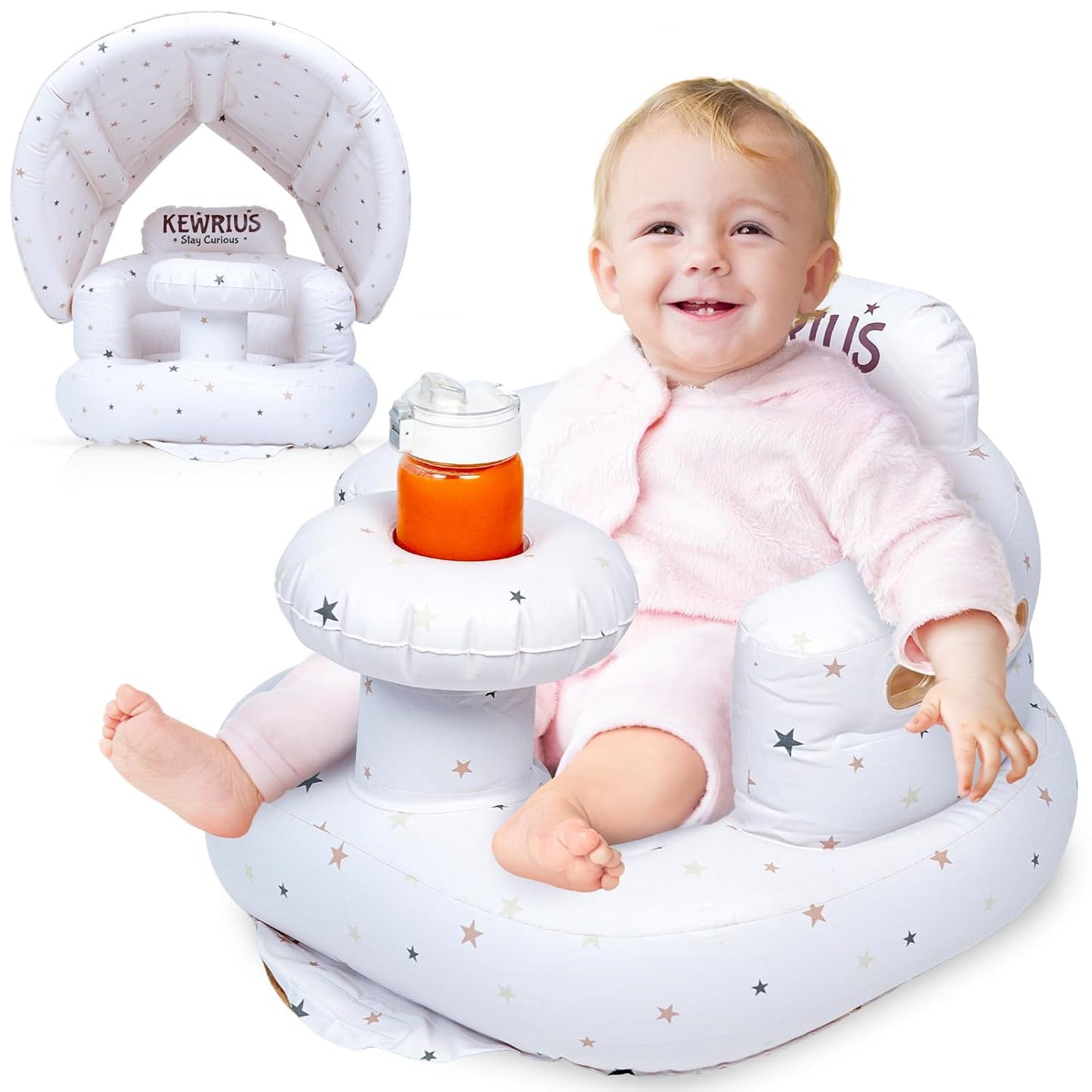 Kewrius Inflatable Baby Seat - Portable & Comfy!