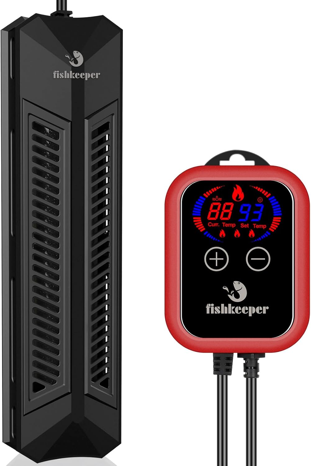 Adjustable 800 W Fishkeeper Aquarium Heater with Digital Display
