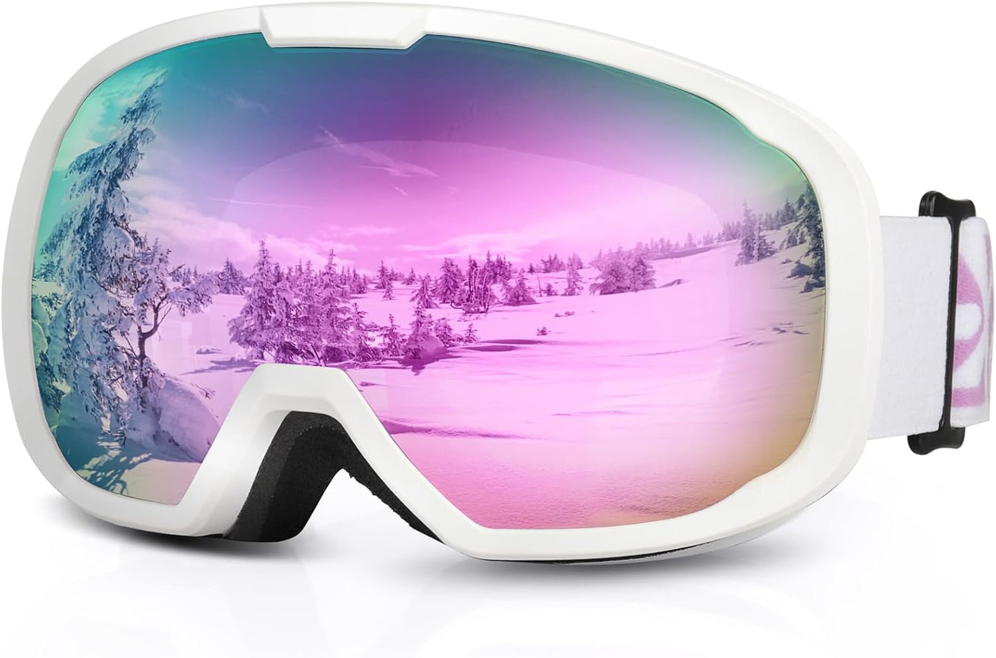 EXP VISION OTG Ski Goggles - Anti-Fog, UV Protection