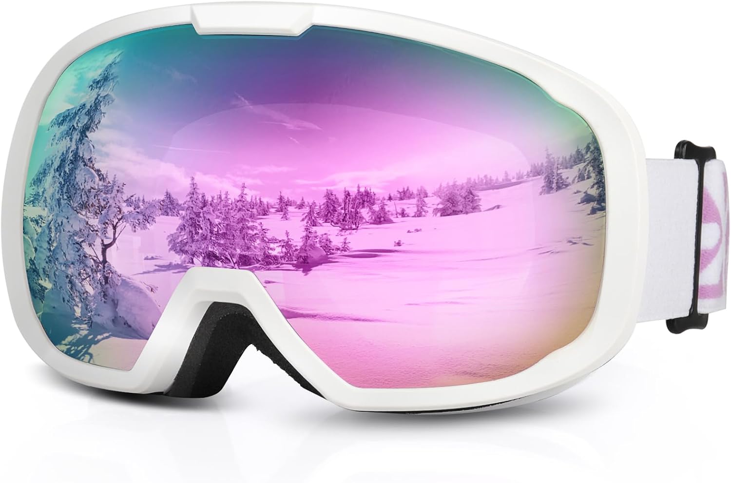 EXP VISION OTG Ski Goggles - Anti-Fog, UV Protection
