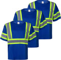 ProtectX High Visibility Short Sleeve Reflective Safety T-Shirt