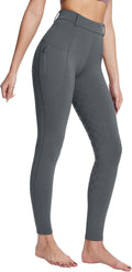 Women's Winter Riding Pants Full Seat Breeches - Fleece Lined Warmth
