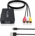 HDMI to RCA Converter for Older TVs - Plug-and-Play Video Bridge