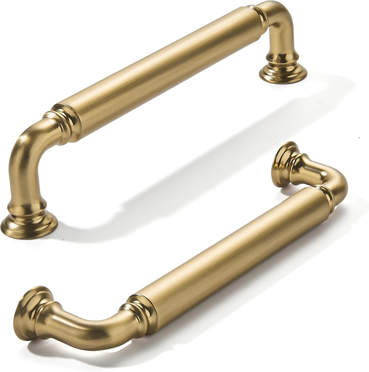 Champagne Bronze Heavy-Duty Solid Cabinet Pulls for Home Use