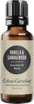 Vanilla Sandalwood Essential Oil Blend - Warm, Meditative Aroma
