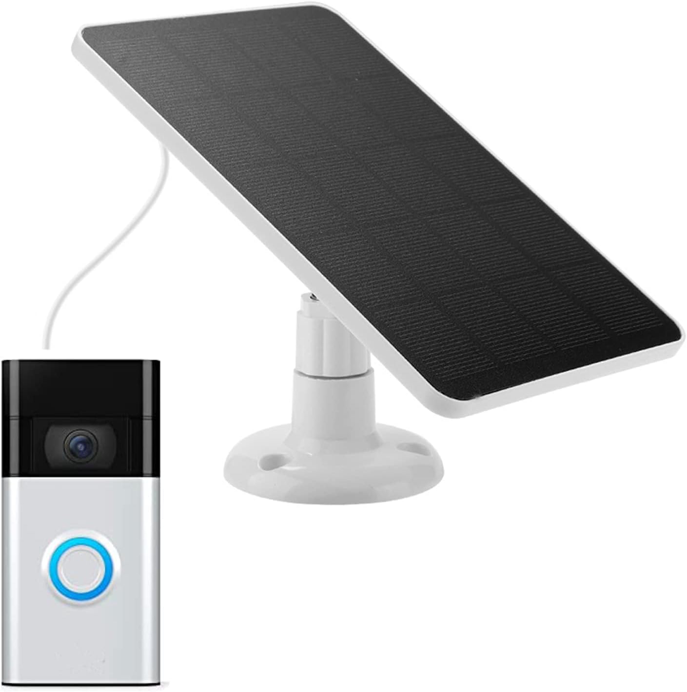 Ring Solar Charger Compatible Batteries - Fansoun