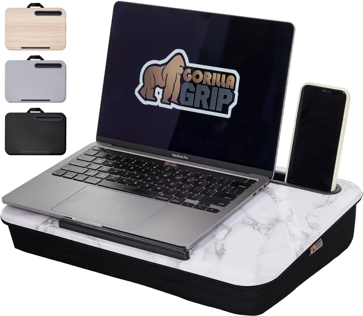 Portable Lap Desk Keeps Laptop Secure on the Go