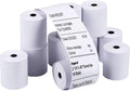 2-1/4 x 50ft Thermal Paper Rolls for Credit Card - Clear Print Receipt