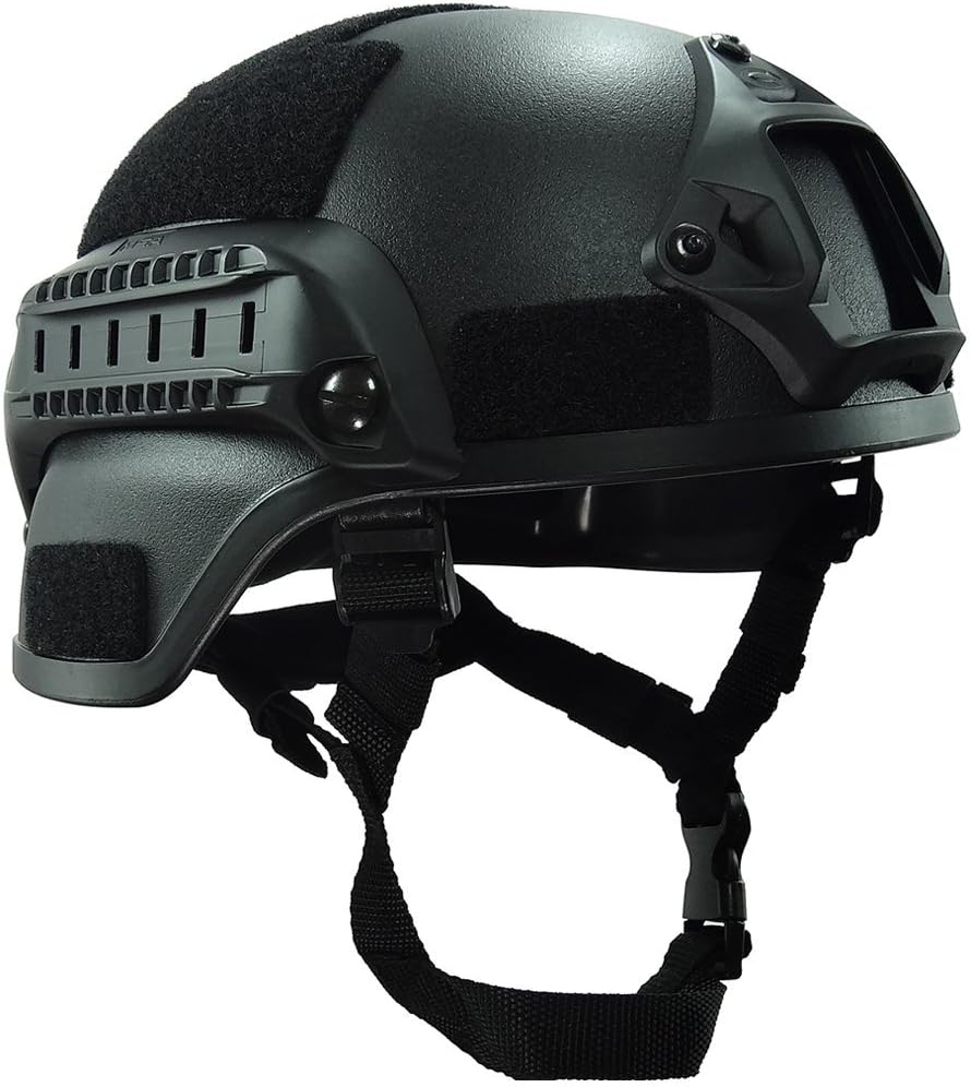 OneTigris Tactical Helmet with Ear Protection & NVG Mount