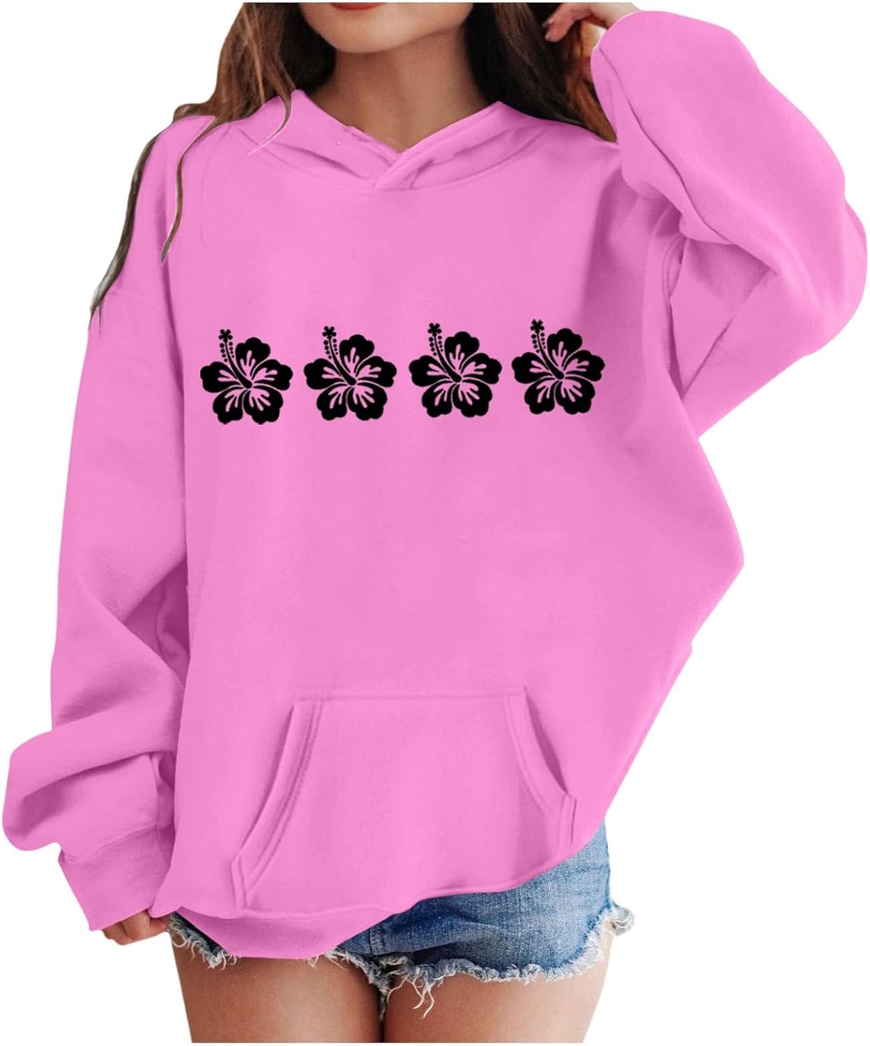 Ocean Pink Graphic Hoodie - Cute & Cozy Kids Fashion