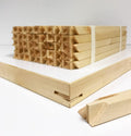 Canvas Stretcher Bars 24in 50 Pk 1.5in Heavy Duty - Kiln Dried Pine