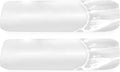 Full Size Organic Cotton Fitted Sheets 2-Pack - Crisp Percale