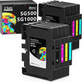 Sublimation Ink Cartridge for Sawgrass SG500 SG1000 Printers - 8 Pack