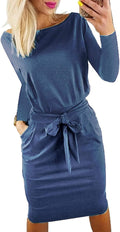 PRETTYGARDEN Women's Fall Bodycon Party Dress - Flattering