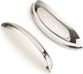 10 Pack 5 in Drawer Pulls Polished Nickel Cabinet Cup Pulls - Durable